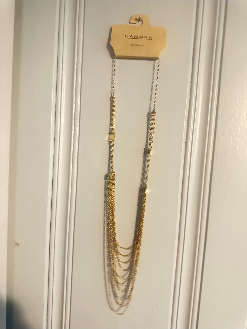 Hannah Gold-Tone Layered Chain Necklace